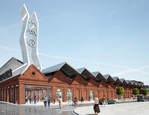 Centrum handlowe w dawnych zakładach włókienniczych