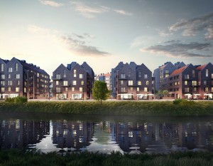 [Gdańsk] Riverview z kamieniem węgielnym