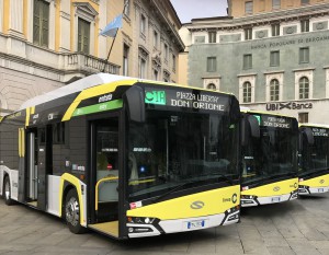Autobusy Solarisa w Bergamo