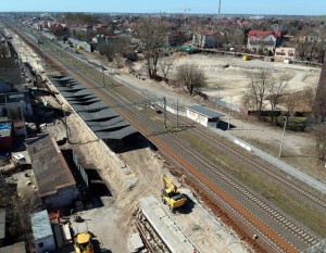PLK będą monitorować inwestycje za pomocą śmigłowców