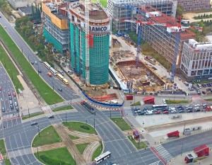 [Warszawa] Ghelamco połączy budowany budynek z metrem