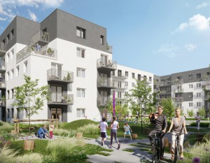 [Wrocław] Echo Investment rozpoczął budowę nowego osiedla mieszkaniowego