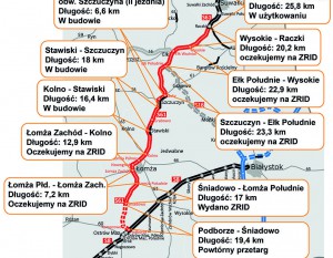 [Podlaskie] Via Baltica. Kolejny odcinek z pozwoleniem na budowę