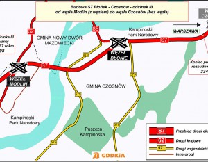 [Mazowieckie] Karty na stole. GDDKiA zna już oferty na S7 z Płońska do Czosnowa