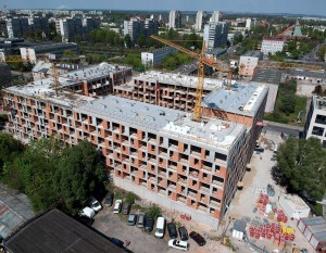 [Wrocław] Trwają prace na budowie Braniborska 44