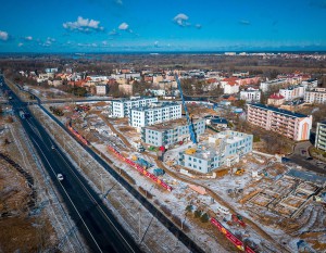 [Toruń] Pekabex finalizuje przy Okólnej budowę pierwszych budynków