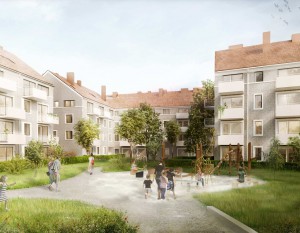 [Wrocław] PFR Nieruchomości ma zgodę na budowę pierwszych 414 mieszkań na Zakrzowie