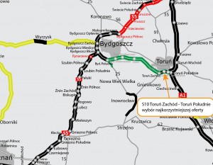[Toruń] GDDKiA zmienia wykonawcę odcinka S10