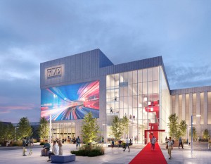 [Warszawa] Hala zdjęciowa TVP z zakończonym etapem konstrukcyjnym