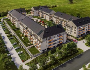 [Wrocław] Osiedle Łan z zakończonym etapem robót konstrukcyjnych