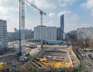 [Wrocław] Pierwszy biurowiec Swobodna SPOT niedługo wyjdzie ponad powierzchnię