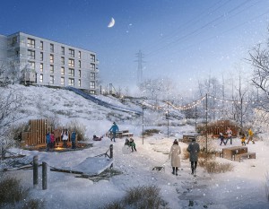 [Gdańsk] Allcon zapowiada przedostatni budynek w projekcie Linea