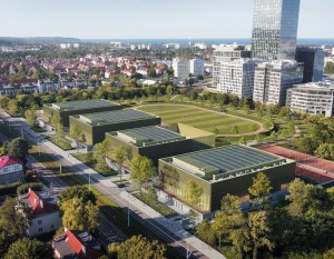 [Gdańsk] Kamień węgielny na budowie Centrum Sportowego Uniwersytetu Gdańskiego