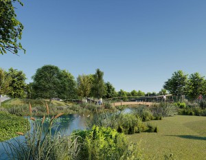 [Warszawa] Nowy park miejski w ramach inwestycji Wilanów Park