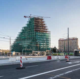 Poznań z dachu biurowca Bałtyk