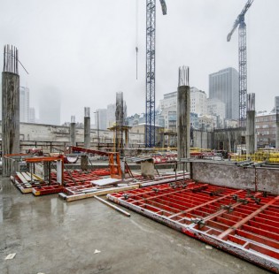 [Warszawa] Mennica Legacy Tower z lotu ptaka