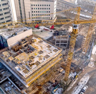 [Poznań] Timelapse z budowy Towarowej 39