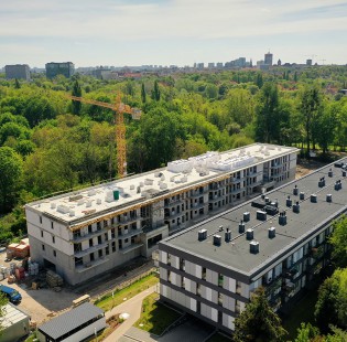 [Poznań] Trwa budowa 60 mieszkań na Sołaczu