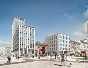 Startuje budowa biurowca w Łodzi