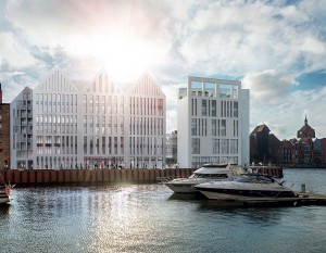 UBM hotel i RKW Architektur+ prezentują zmieniony projekt hotelu na Wyspie Spichrzów