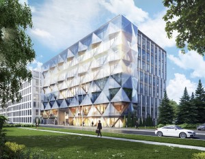 Biurowiec jak diament