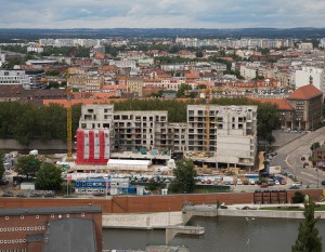 [Wrocław] Bulwary Książęce w stanie surowym otwartym