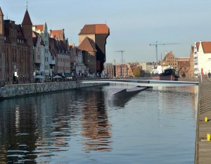 [Gdańsk] Ruchoma kładka przez Motławę