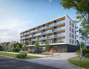 [Kraków] Na Osiedlu Ruczaj-Zaborze powstaje kameralny budynek