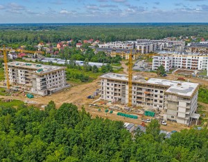 [Mazowieckie] Stan surowy otwarty na budowie Mieszkania Plus w Mińsku Mazowieckim