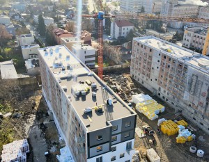 [Radom] Koniec prac konstrukcyjnych na osiedlu z programu Mieszkanie Plus