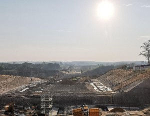 [Pomorskie] Część Trasy Kaszubskiej na półmetku budowy