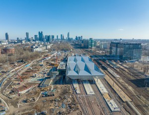 [Warszawa] Budimex bez przeszkód działa na stacji kolejowej Warszawa Zachodnia