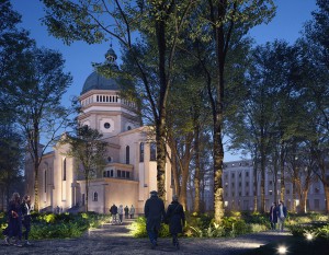 [Warszawa] Ogrody Świętej Barbary przechodzą gruntowną renowację