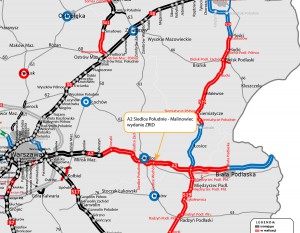 [Mazowieckie] Jest zgoda na budowę kolejnego odcinka autostrady A2