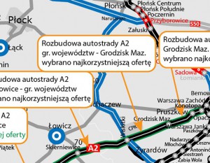 [Łódzkie] Rozbudowa A2 - wybrano wykonawcę kluczowego odcinka