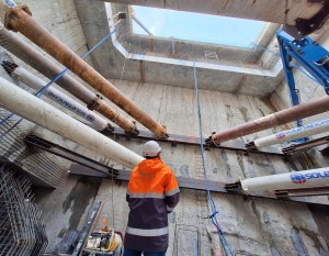 [Łódź] Budimex kończy komorę „Fabryczna”. Kluczowy etap budowy tunelu KDP