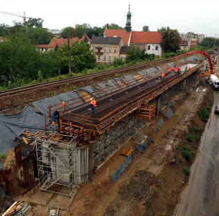 [Kraków] Budowa nowoczesnych estakad kolejowych