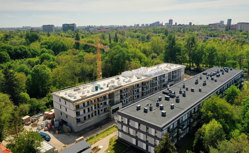 [Poznań] Trwa budowa 60 mieszkań na Sołaczu