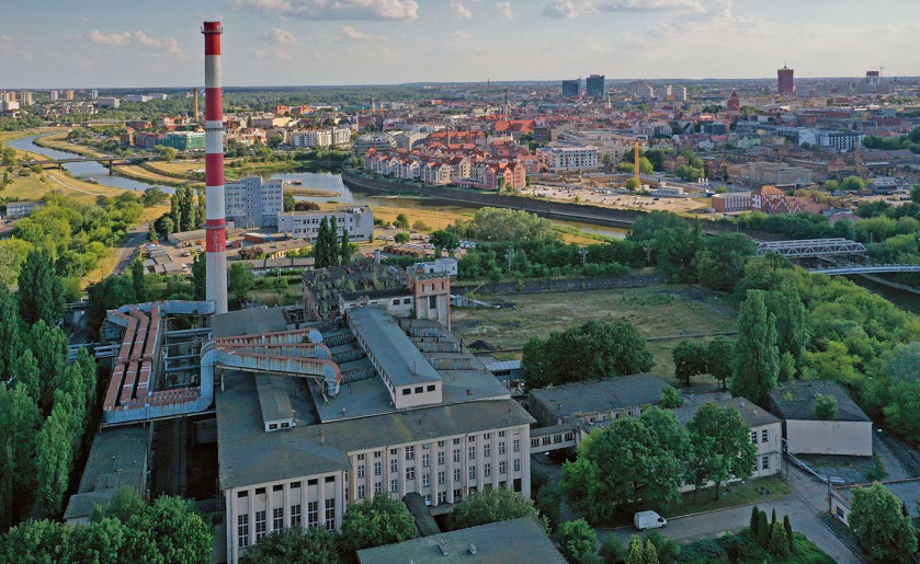 [Poznań] Wyburzenie komina EC Garbary